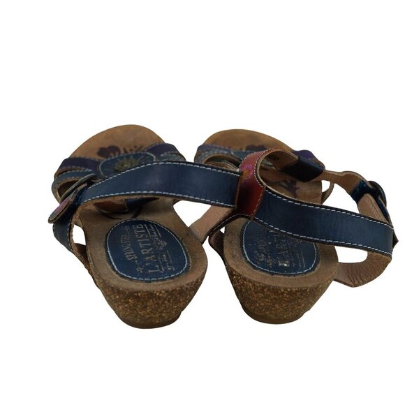 Spring‎ Step L'Artiste Hemlock Women Leather Strappy Sandals Size 36 - Picture 4 of 10